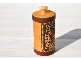 Туес медовый Д6 высокий 