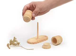 Набор для специй из кедра Арт.112018