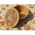 Шкатулка круглая большая