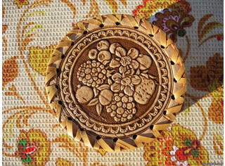 Шкатулка шитая 