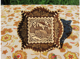 Кликните для увеличения изображения Тарелка квадратная малая