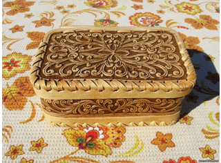 Шкатулка на шарнире 