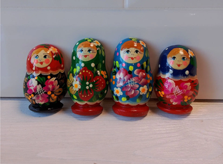Магнит-матрешка в ассортименте Арт.103019