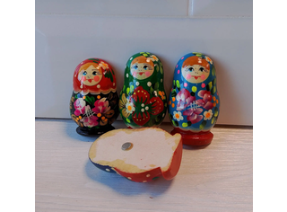 Магнит-матрешка в ассортименте Арт.103019