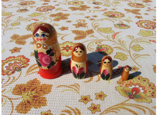 Матрешка традиционная 4 куклы Арт.103083