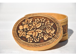 Шкатулка из бересты
