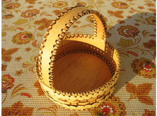 Корзинка плетеная круглая Арт.111021