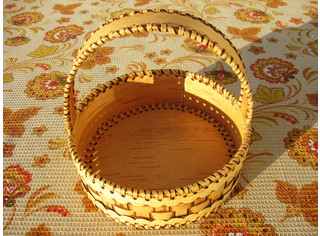 Корзинка плетеная круглая Арт.111021