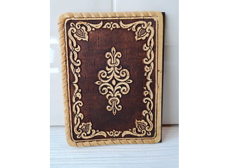 Обложка для паспорта из бересты Арт.114067