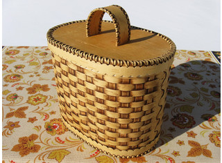 Хлебница плетеная высокая Арт.104049