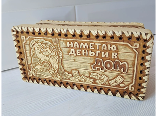 Шкатулка на шарнире 