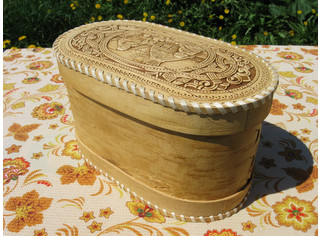 Хлебница овальная 