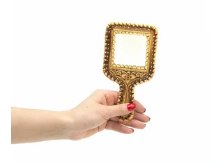 Зеркало с ручкой 