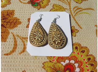 Сережки из бересты