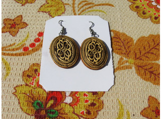 Сережки из бересты