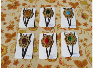 Кулон из бересты