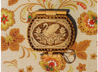 Зеркальце с палочкой 