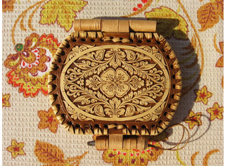 Зеркальце с палочкой 