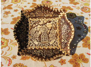 Кликните для увеличения изображения Тарелка квадратная малая