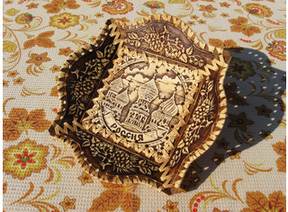 Тарелка квадратная малая