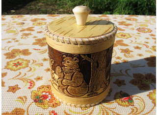 Туес шитый Д10 