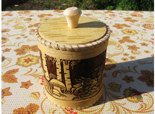 Туес шитый Д10 