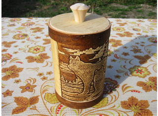 Туес Д10 высокий 