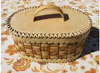 Хлебница плетеная 