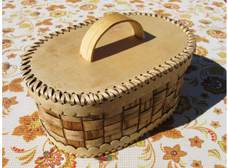 Хлебница плетеная 
