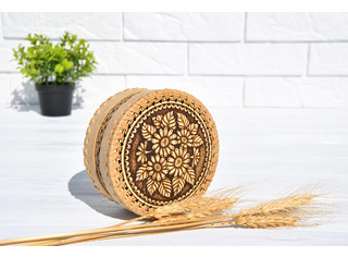 Кликните для увеличения изображения Шкатулка шитая