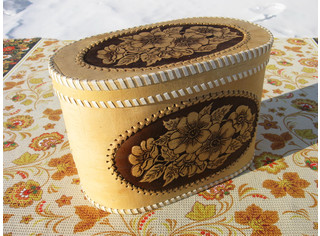 Хлебница овальная 