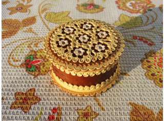 Шкатулка резная 