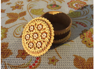 Шкатулка резная 