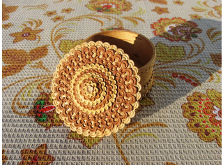 Шкатулка резная 