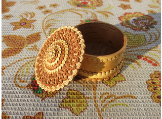 Шкатулка резная 