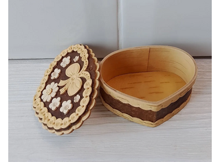 Шкатулка резная 
