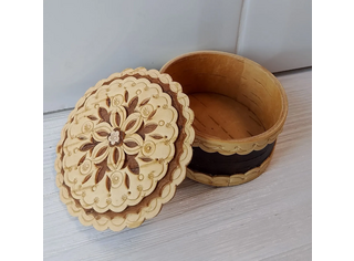 Шкатулка резная 