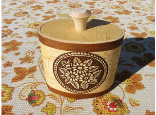 Туес Д10 овальный 