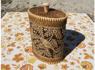 Туес большой овальный 