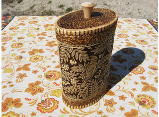 Туес большой овальный 