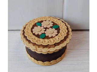 Шкатулка резная 