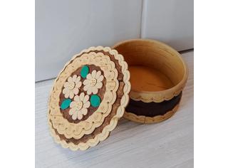 Шкатулка резная 