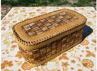 Хлебница плетеная длинная Арт.104143