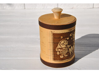 Туес медовый Д10