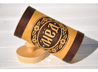 Туес медовый Д6 высокий 