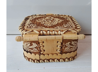 Шкатулка с зеркальцем 