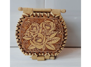 Шкатулка с зеркальцем 