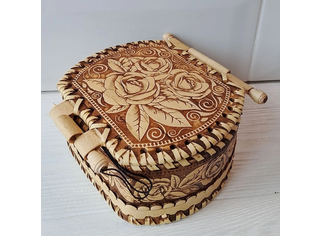 Шкатулка с зеркальцем 
