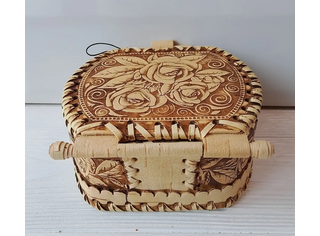 Шкатулка с зеркальцем 