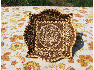 Тарелка квадратная малая 